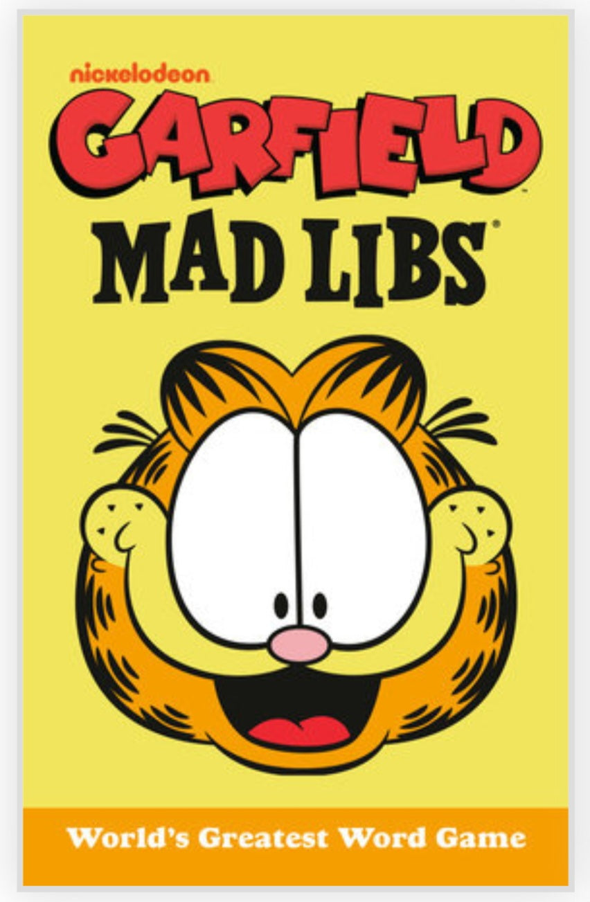 (Arriving Sept 30th) Garfield Mad Libs NEW
