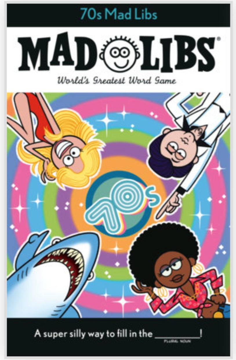 (Arriving Sept 30th) The 70's Mad Libs NEW