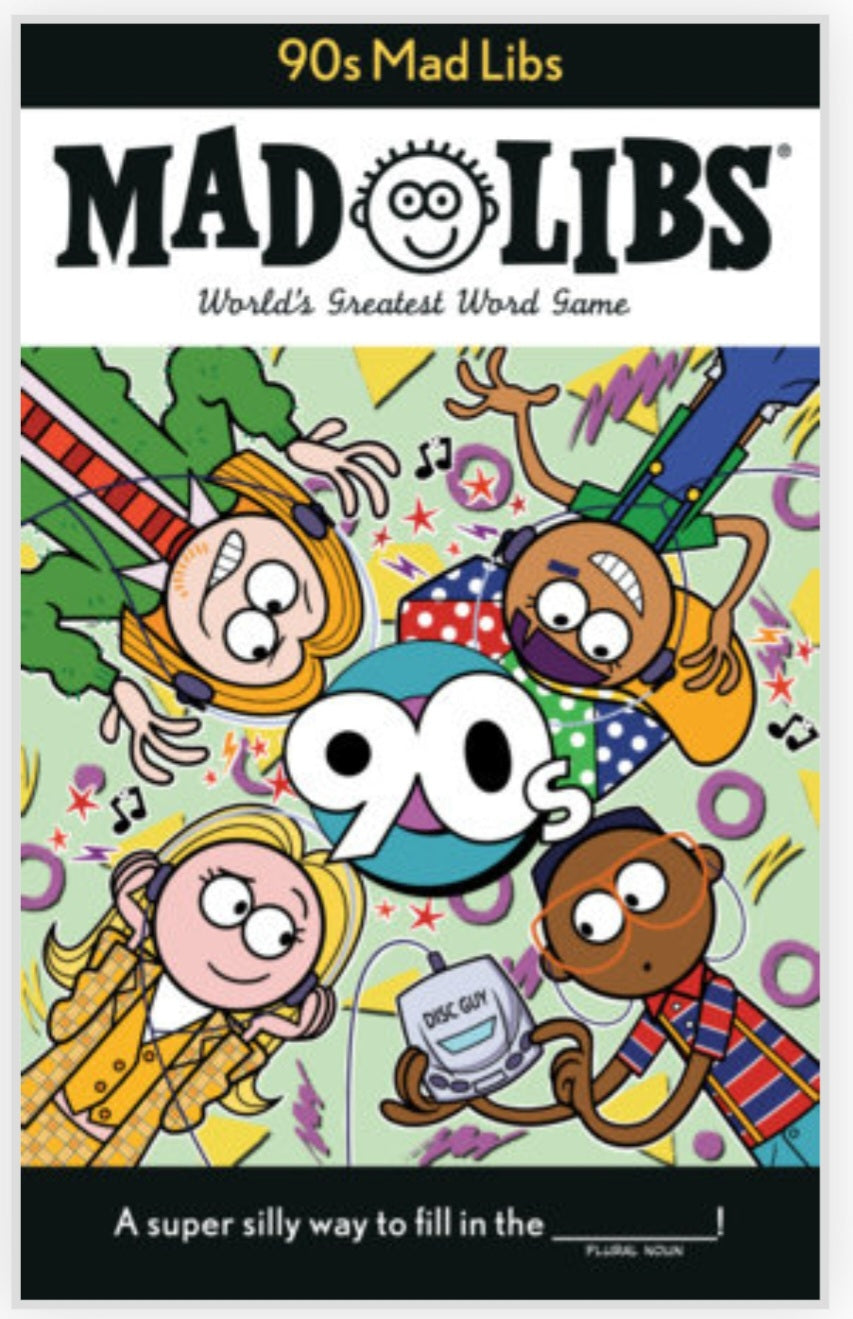 The 90's Mad Libs NEW