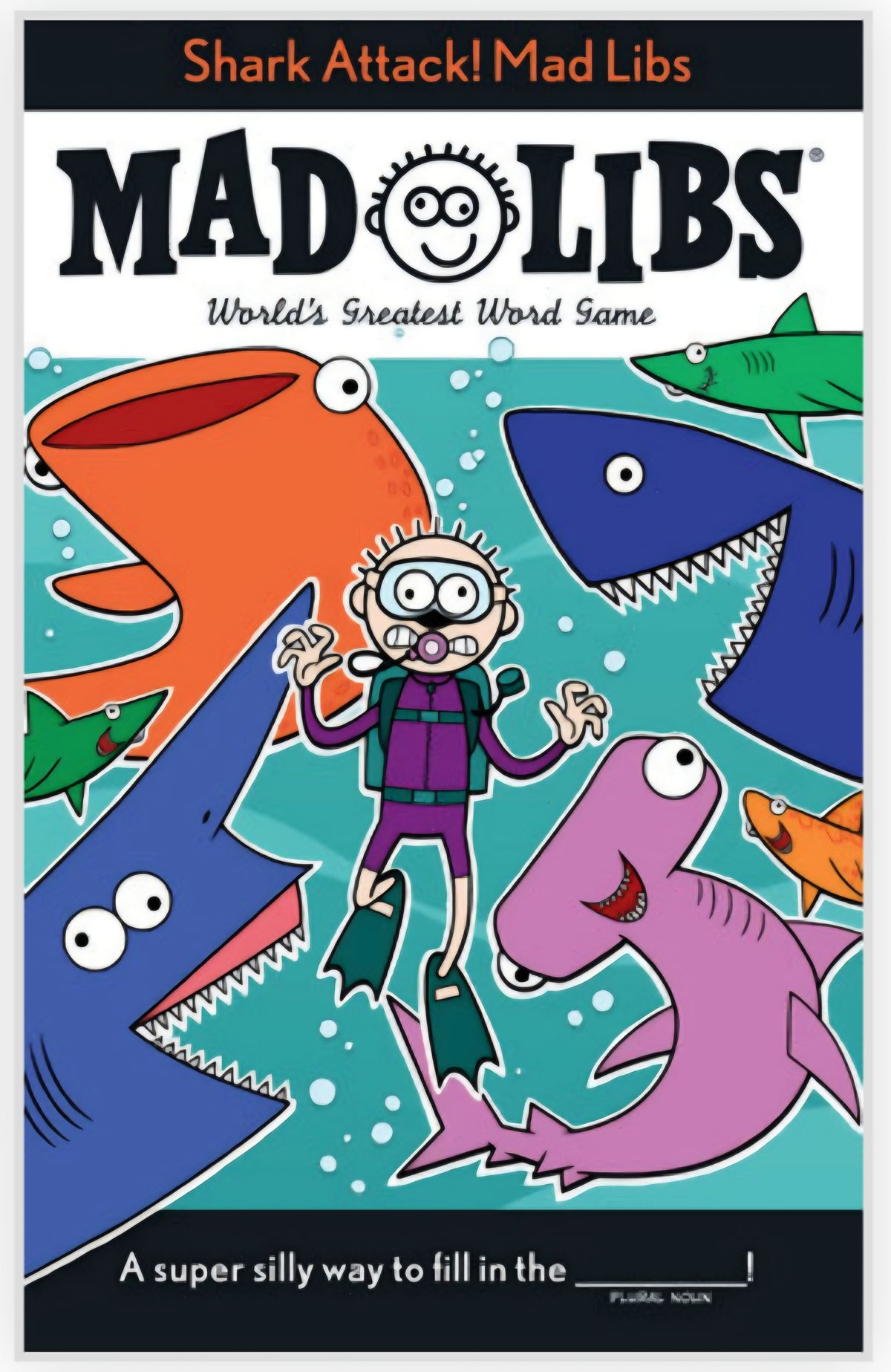 Shark Attack Mad Libs NEW
