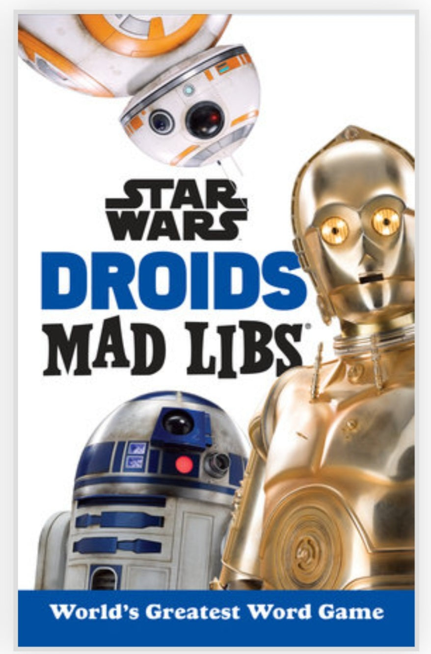 Star Wars Droids Mad Libs NEW
