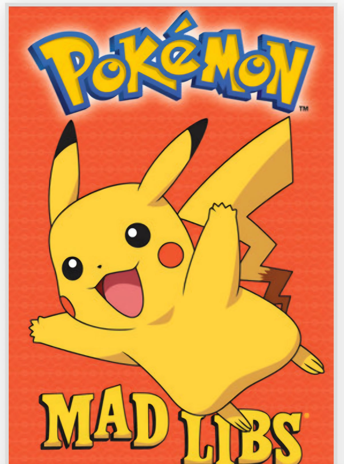 Pokemon Mad Libs NEW