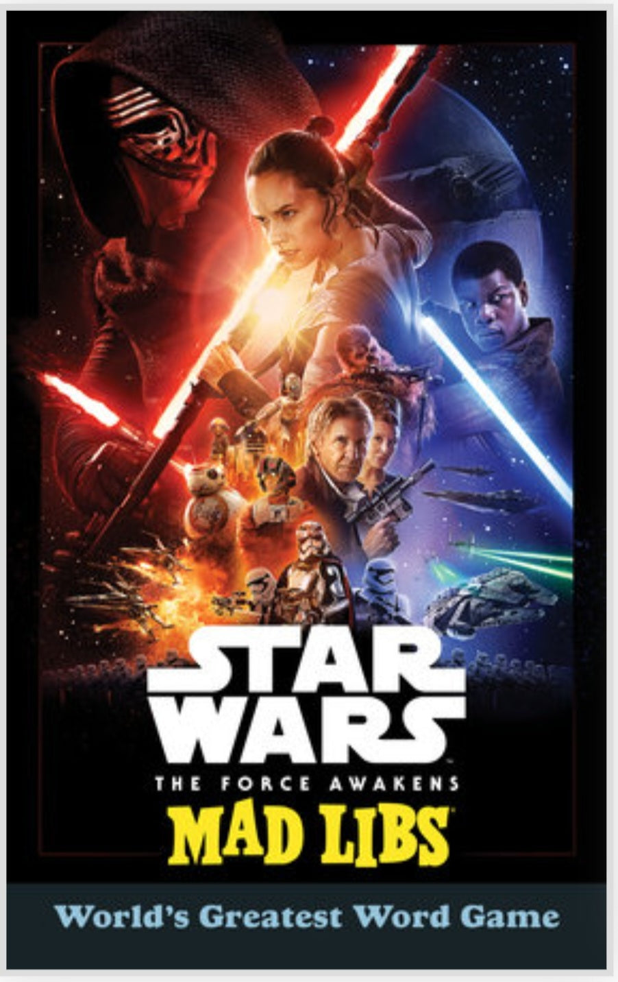 Star Wars The Force Awakens Mad LIbs NEW