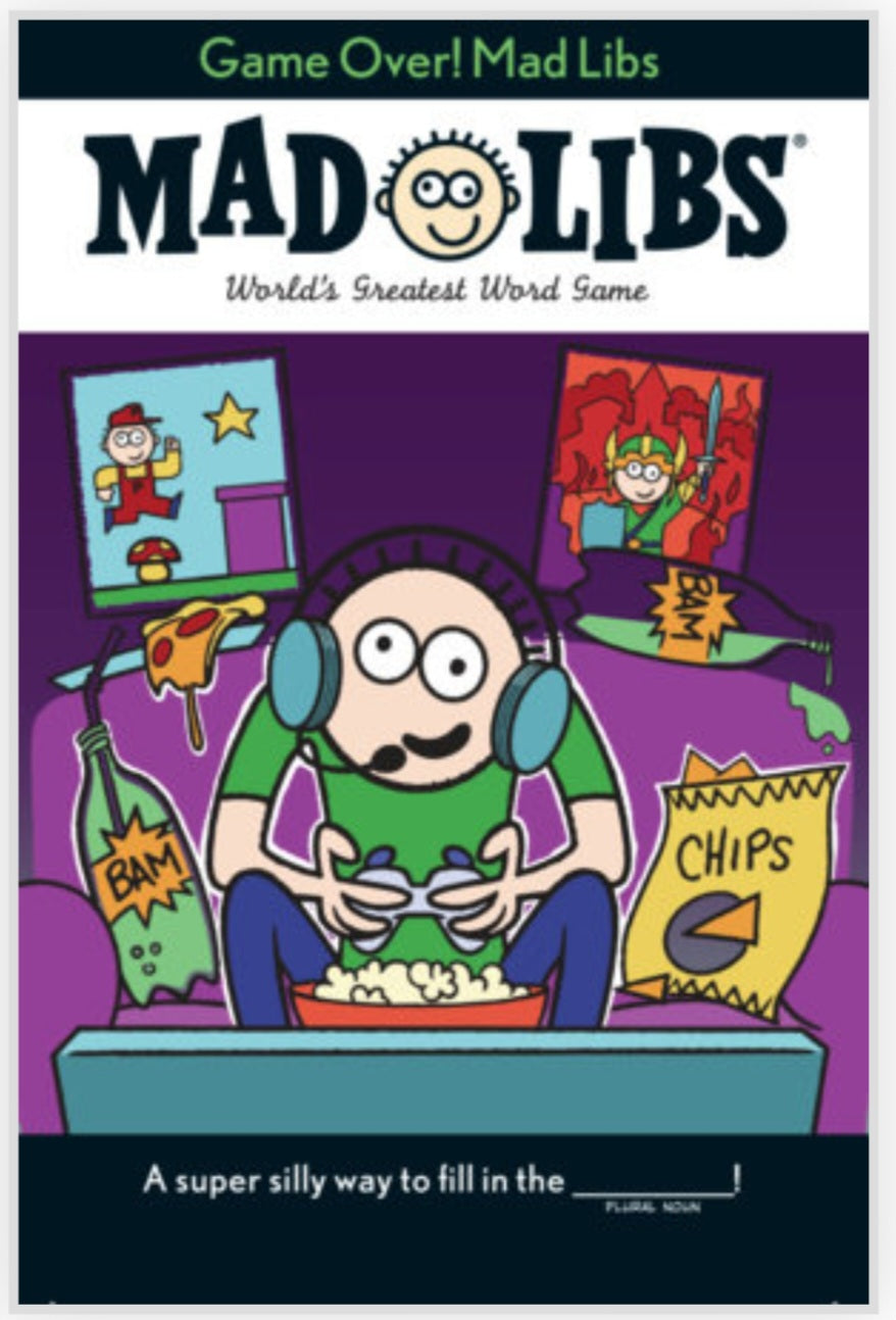 Game Over! Mad Libs NEW