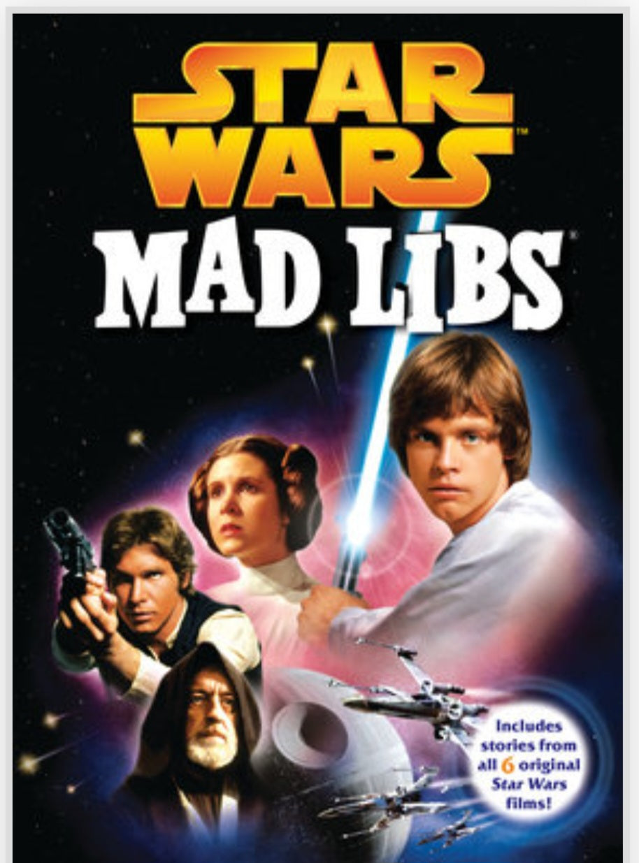Star Wars Mad Libs NEW