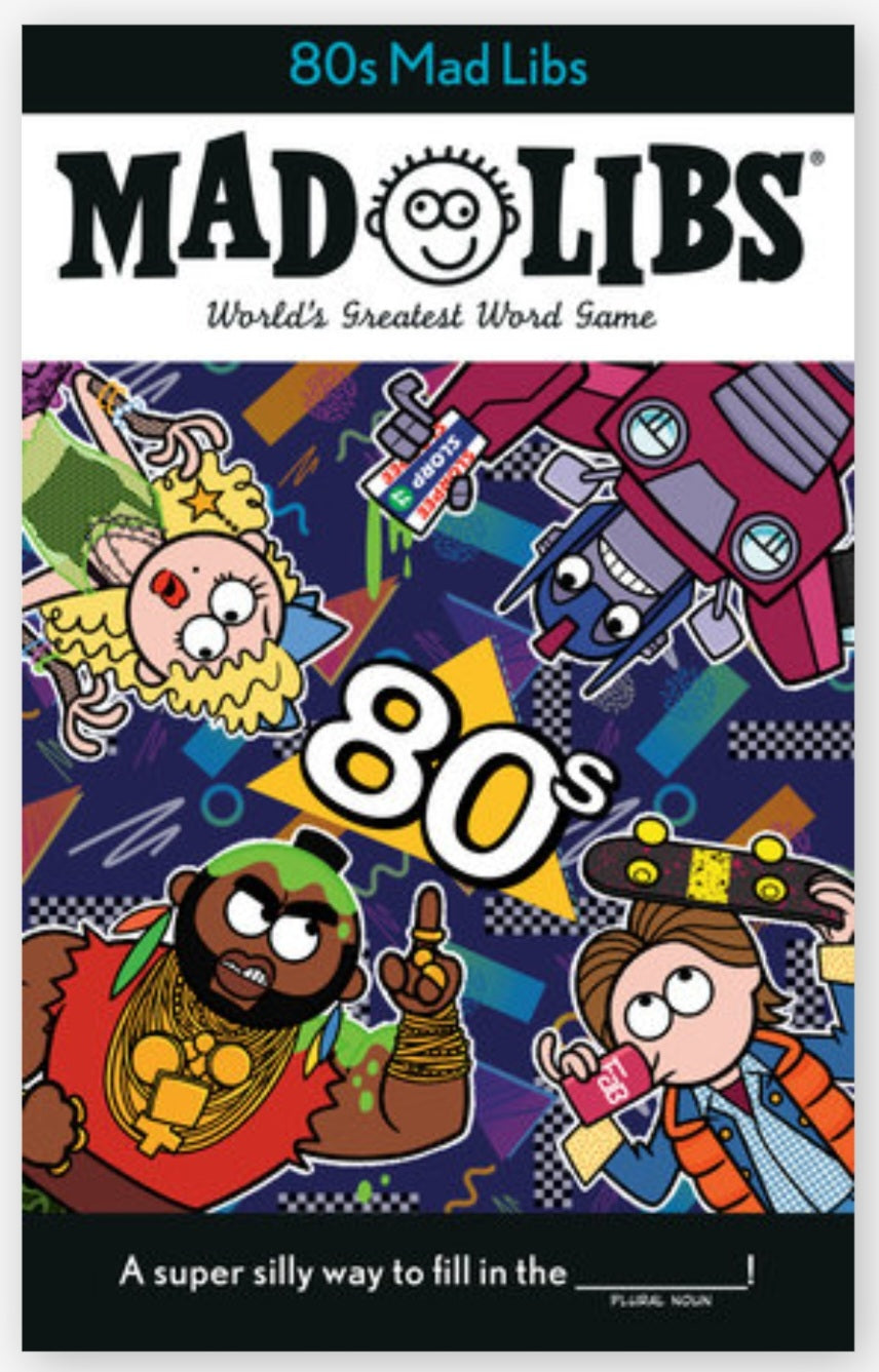 The 80's Mad LIbs NEW